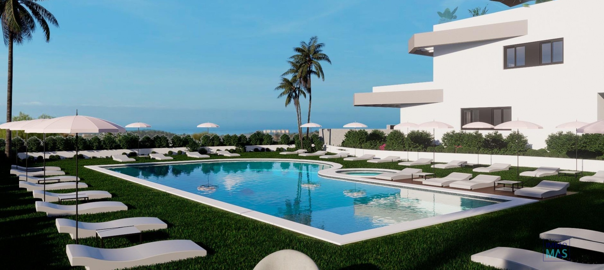 Obra nueva - Top Floor Bungalow - Finestrat - Balcón de finestrat