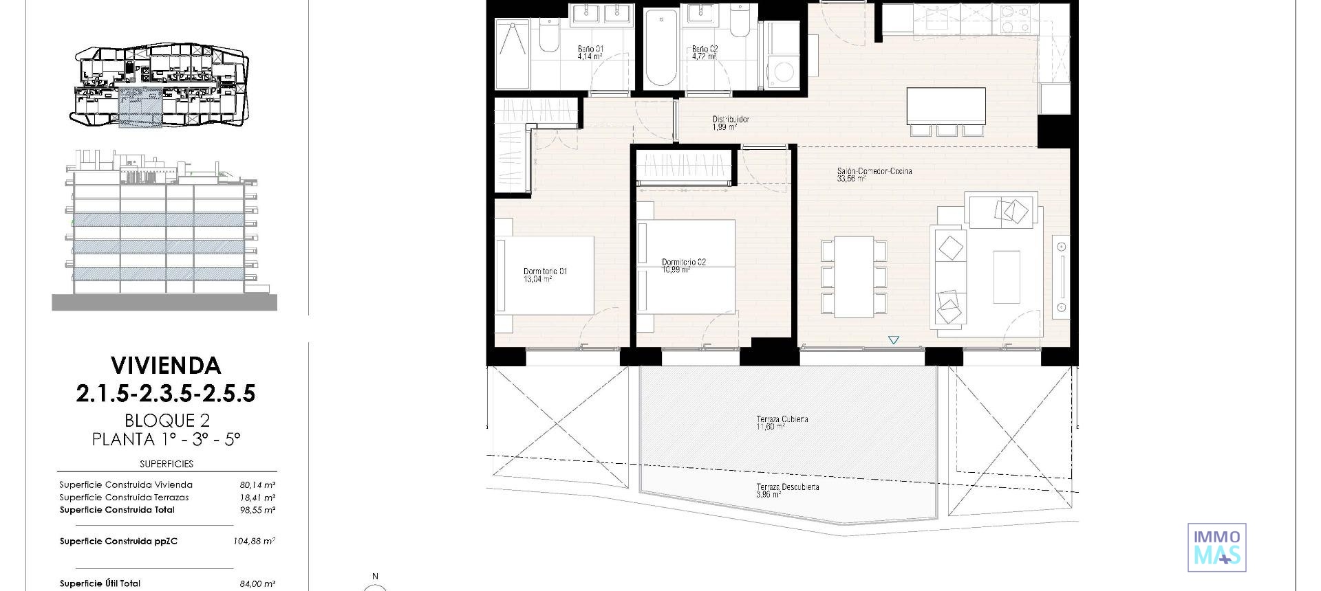 Nouvelle construction - Apartement - Villajoyosa - Playa del Torres