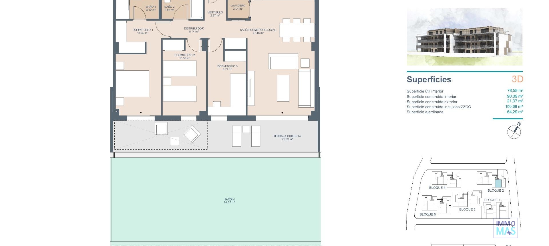 Nouvelle construction - Apartement - Godella - Campolivar