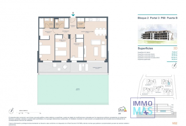 Nouvelle construction - Apartement - Godella - Campolivar