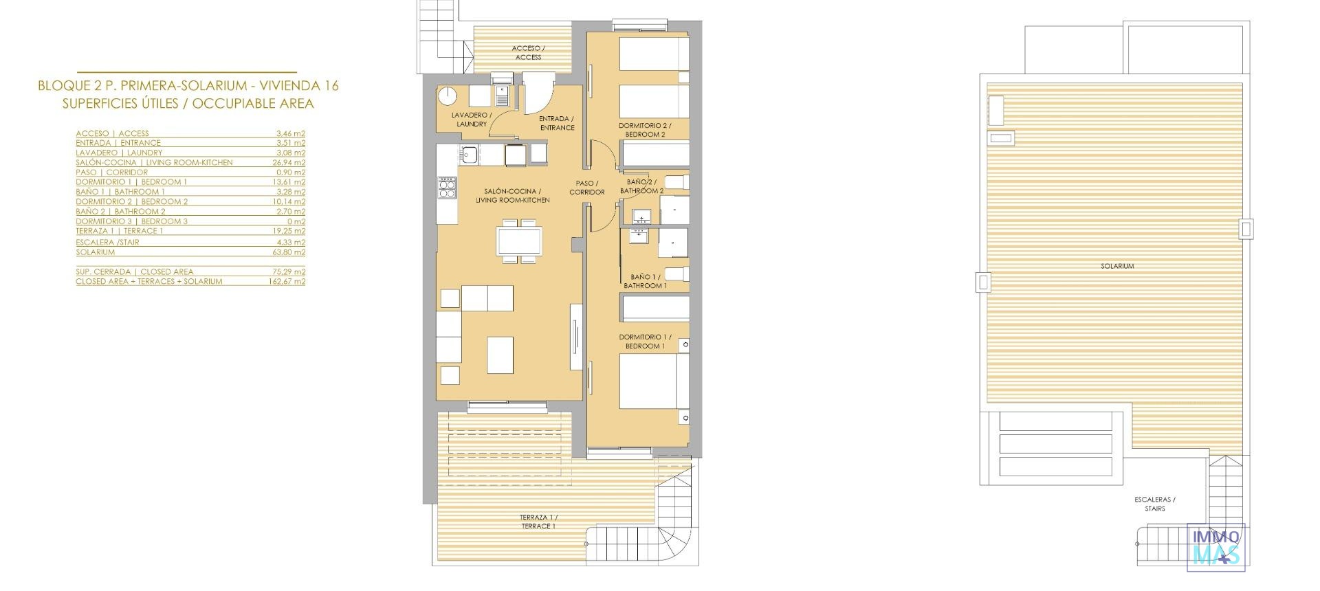 Nouvelle construction - Top Floor Bungalow - Orihuela Costa - Vistabella Golf