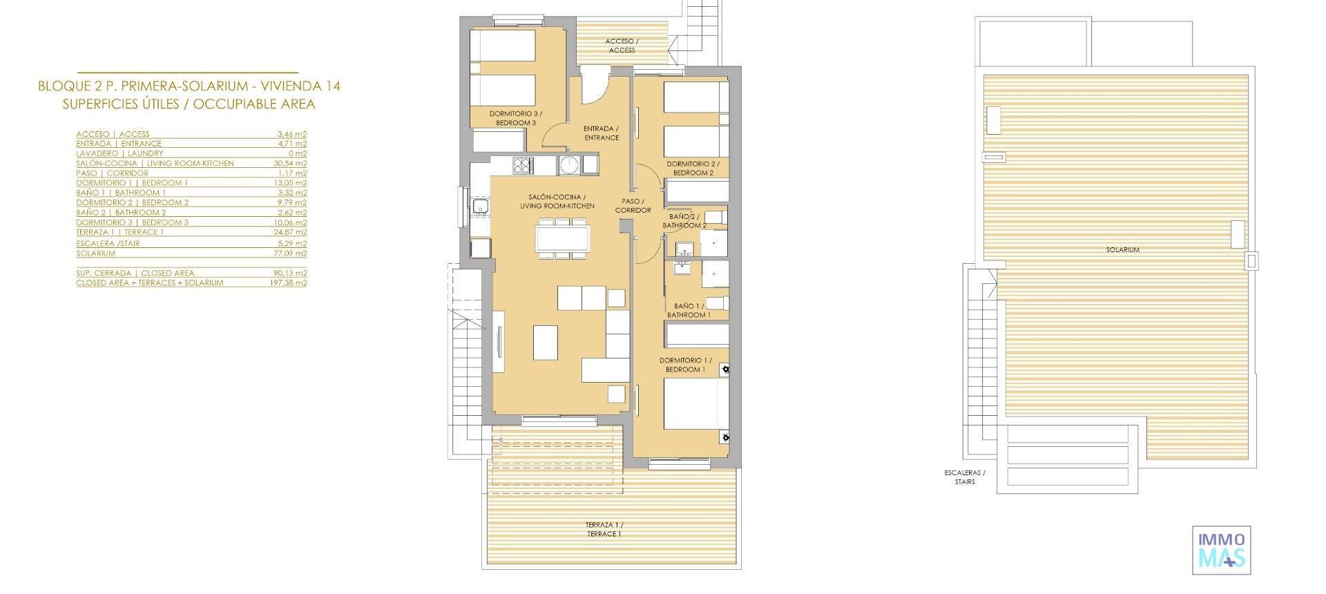 Nouvelle construction - Top Floor Bungalow - Orihuela Costa - Vistabella Golf