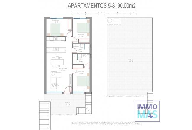 Nouvelle construction - Top Floor Bungalow - Pilar de la Horadada - Parque del Mediterraneo