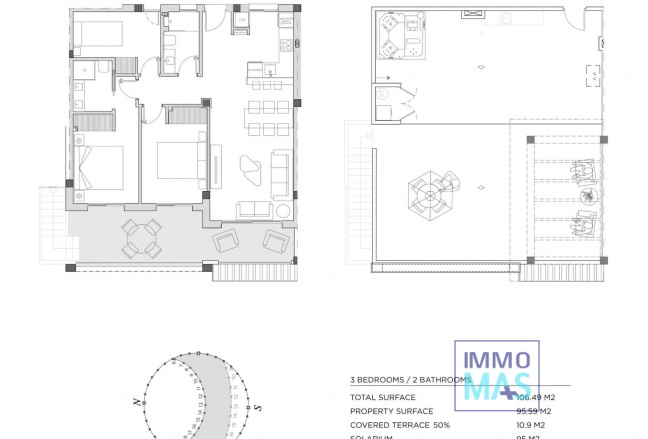 Nouvelle construction - Top Floor Bungalow - Rojales - Doña Pepa
