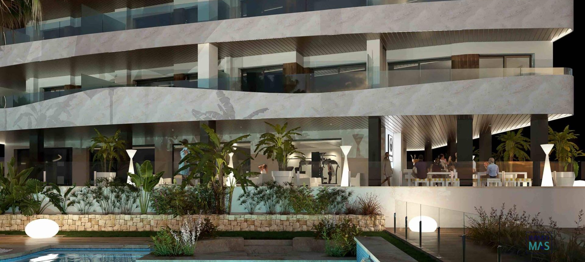 Nouvelle construction - Apartement - La Manga del Mar Menor - Veneziola