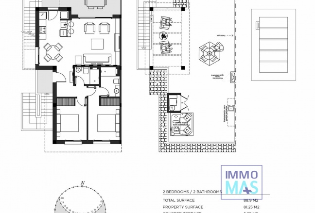 Nouvelle construction - Top Floor Bungalow - Rojales - Doña Pepa