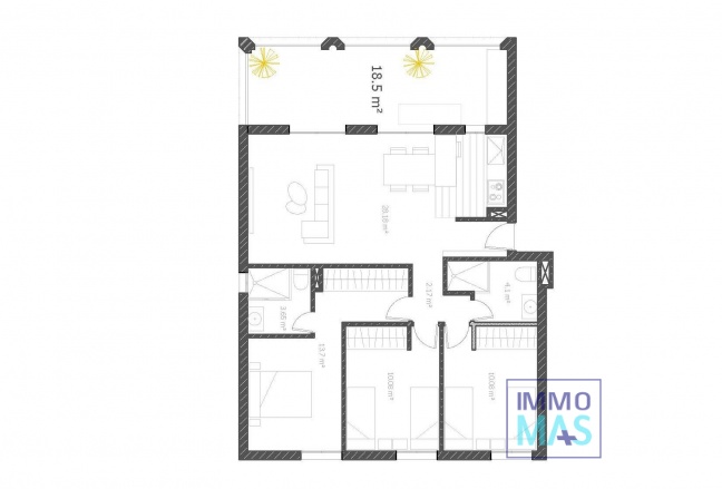Obra nueva - Apartamento - Villajoyosa - Cala Mallaeta