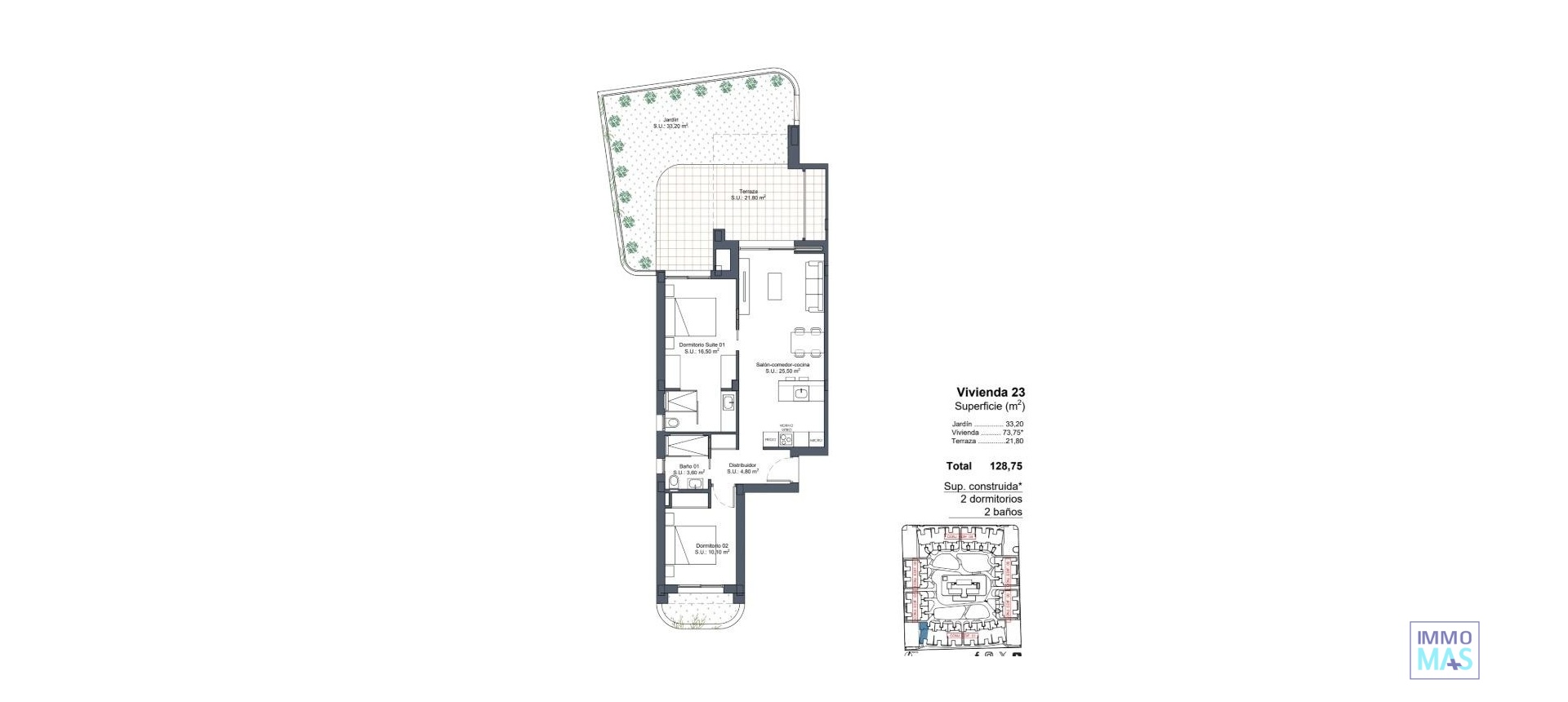 Nouvelle construction - Maison de ville - Ciudad Quesada - Lo Marabú
