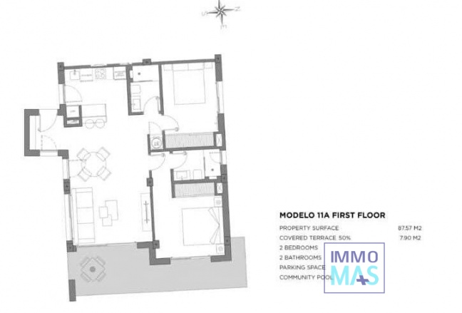 Nouvelle construction - Apartement - Los Alcazares - Parque Diana