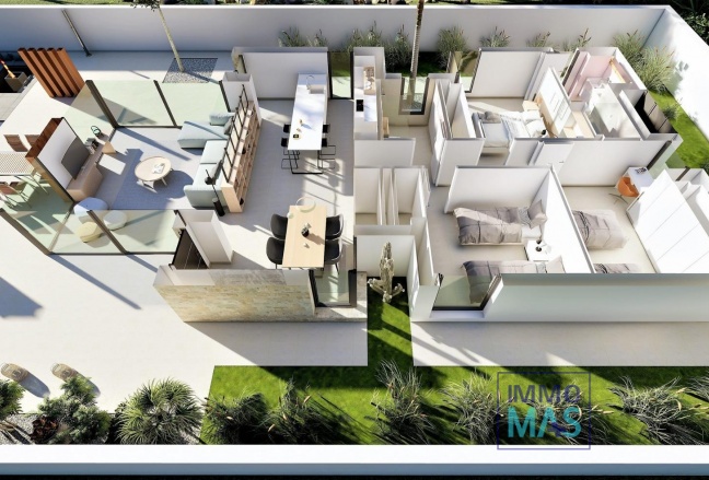 Nouvelle construction - Villa - San Fulgencio - El Oasis