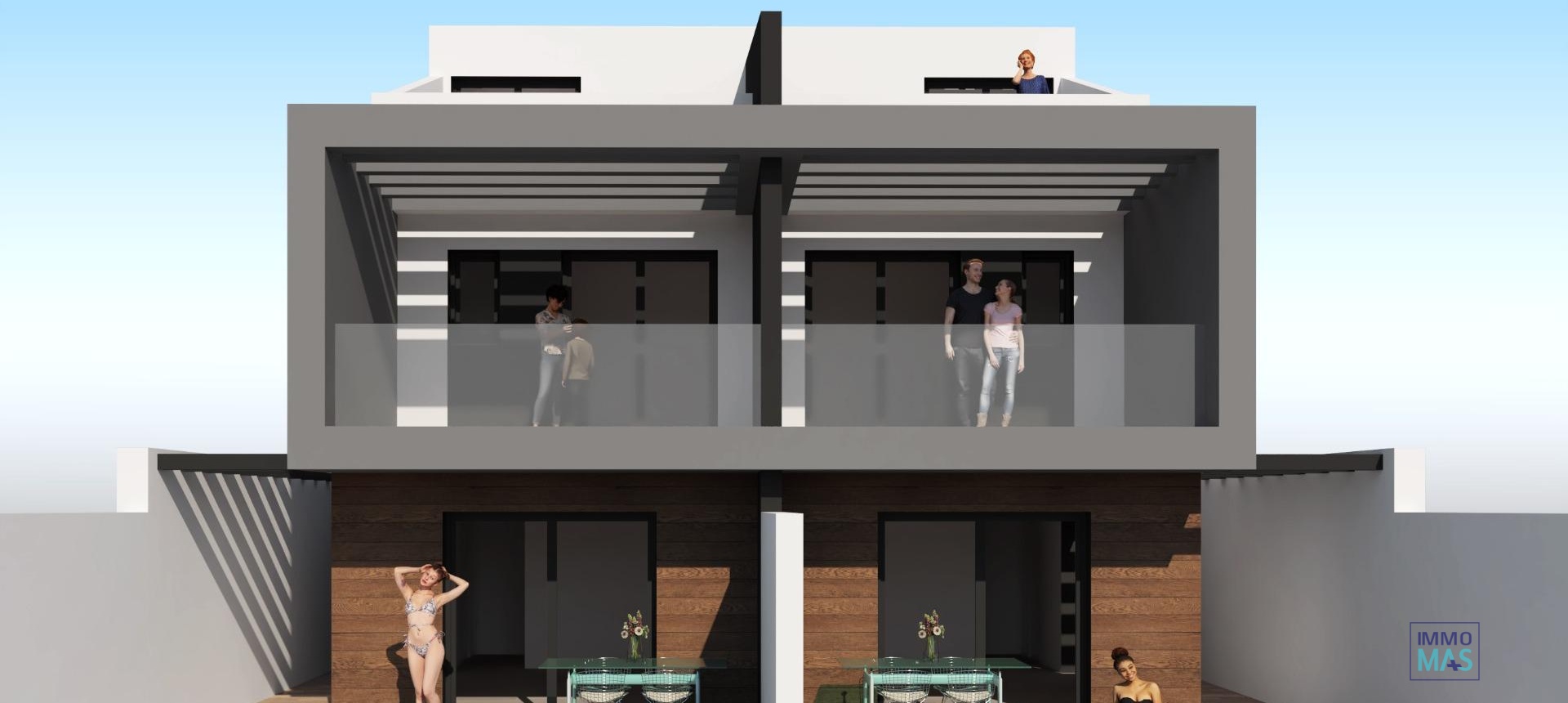 Obra nueva - Semidetached - San Javier - Santiago De La Ribera