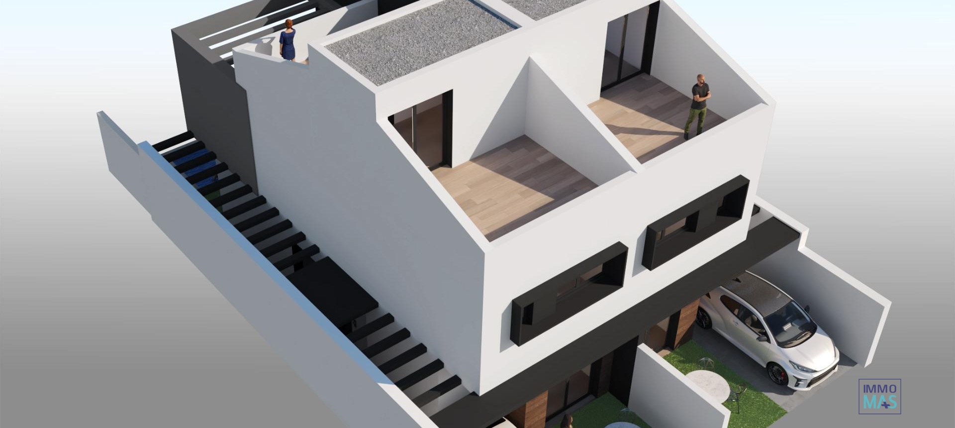 Obra nueva - Semidetached - San Javier - Santiago De La Ribera