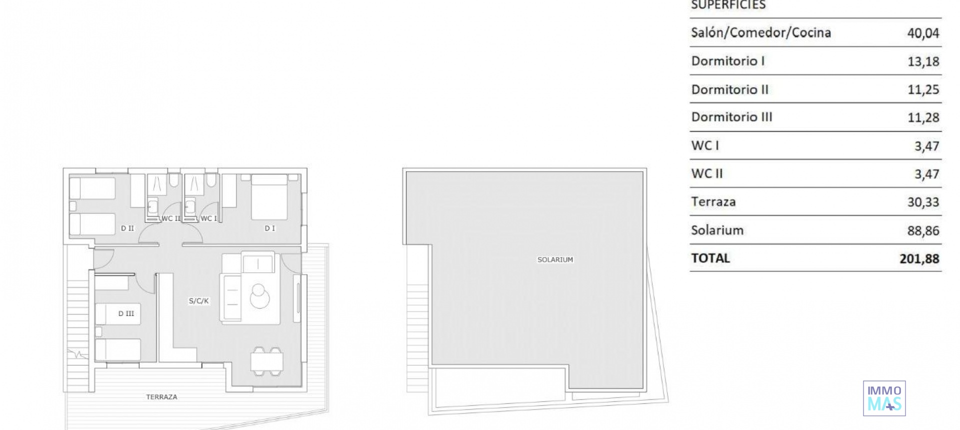 Nouvelle construction - Top Floor Bungalow - San Miguel de Salinas - Pueblo