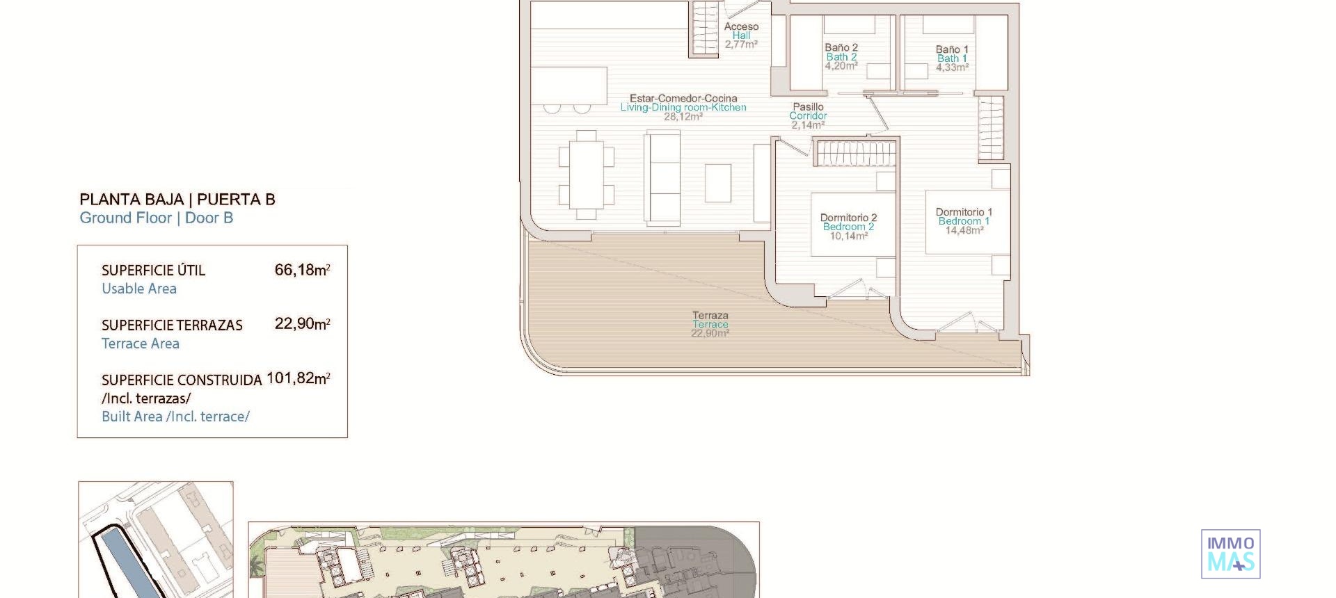 Nouvelle construction - Apartement - Villajoyosa - La Tellerola