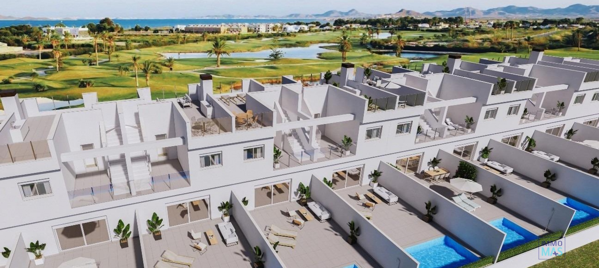 Nouvelle construction - Maison de ville - Los Alcazares - Serena Golf