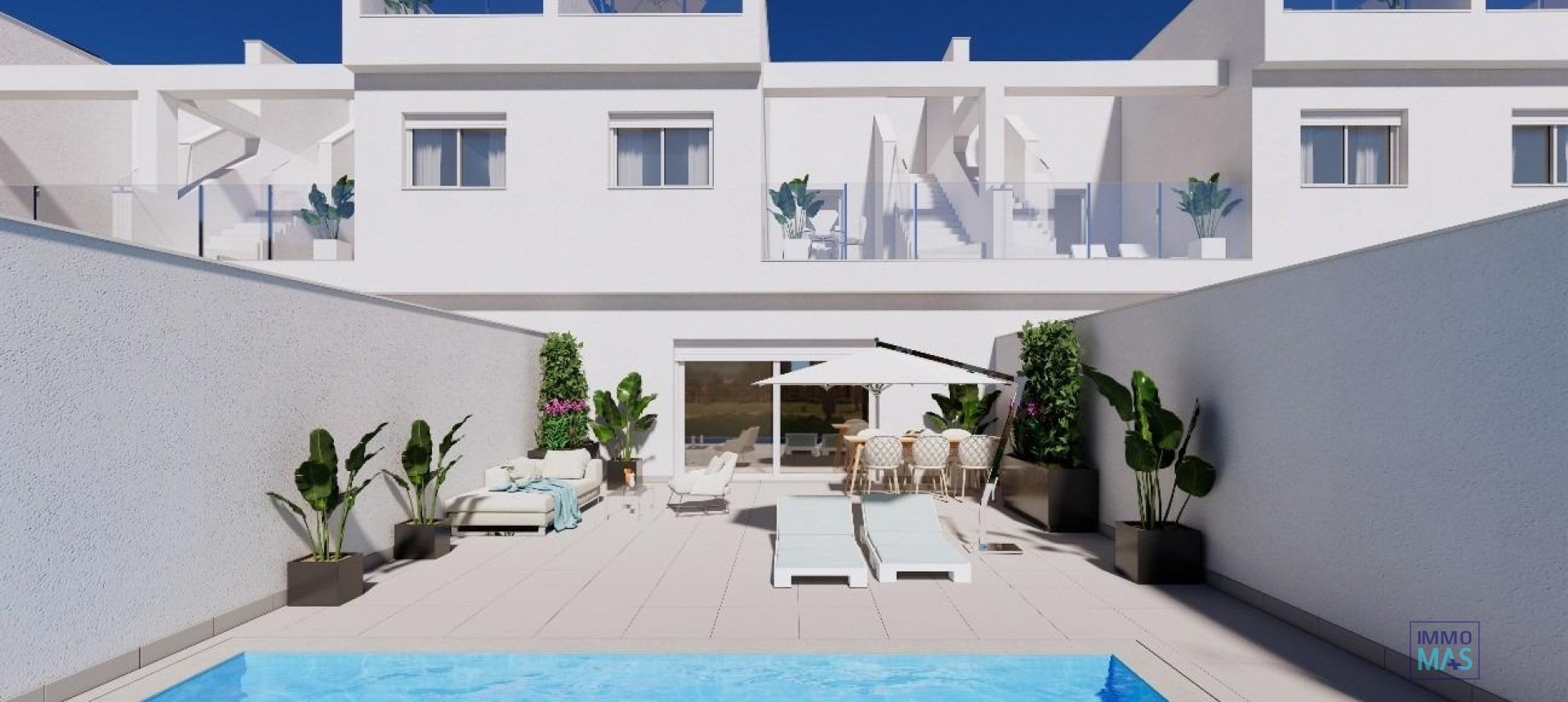 Nouvelle construction - Maison de ville - Los Alcazares - Serena Golf