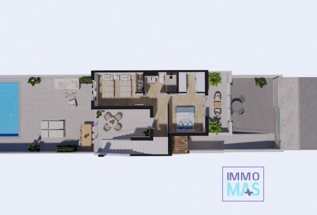 Nouvelle construction - Maison de ville - Los Alcazares - Serena Golf