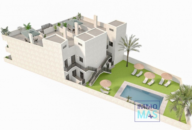 Nouvelle construction - Top Floor Bungalow - Hondón de las Nieves - La Canalosa