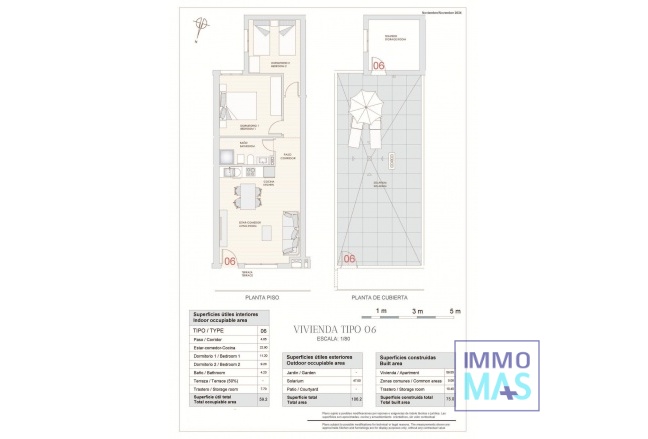 Nouvelle construction - Top Floor Bungalow - Hondón de las Nieves - La Canalosa