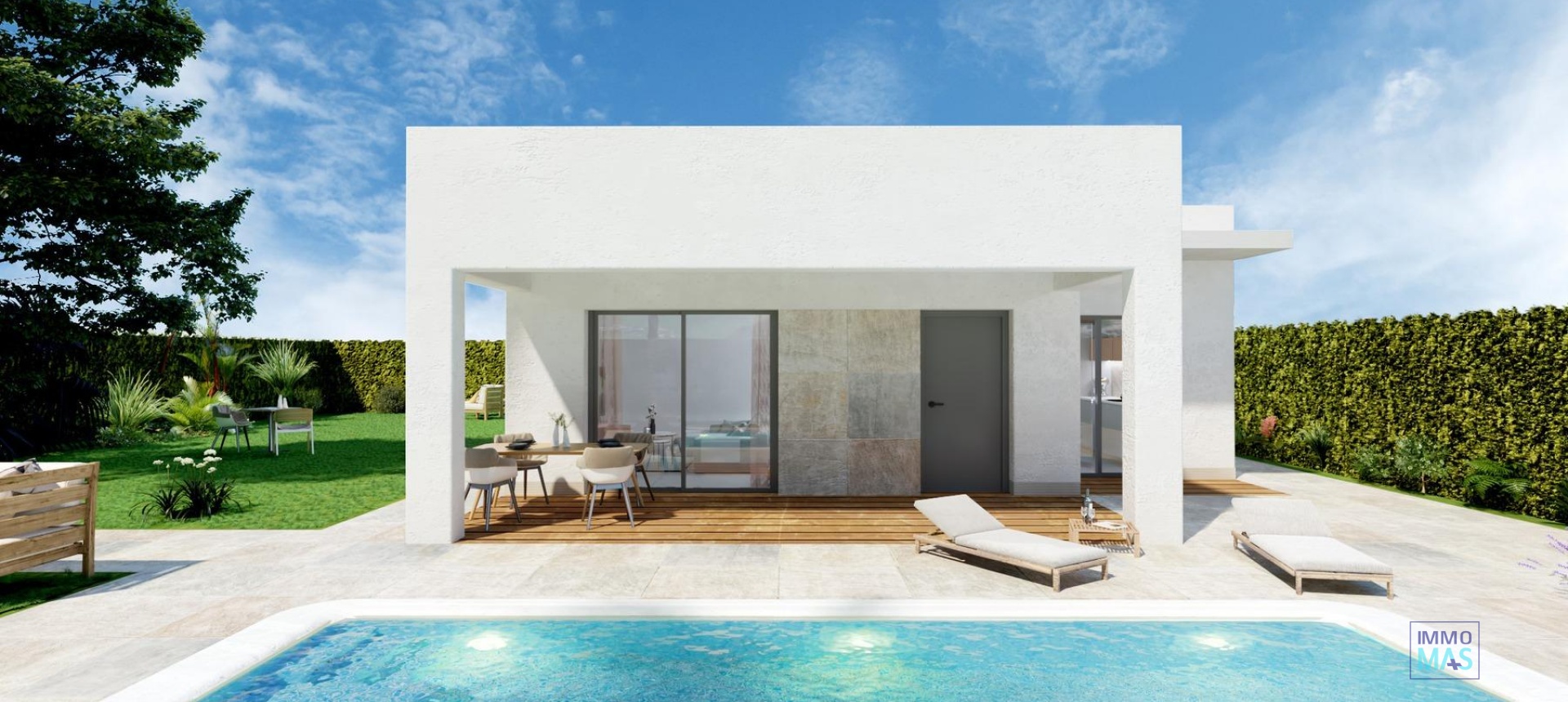 Obra nueva - Villa - Hondón de las Nieves - Urbaniz. La Montañosa