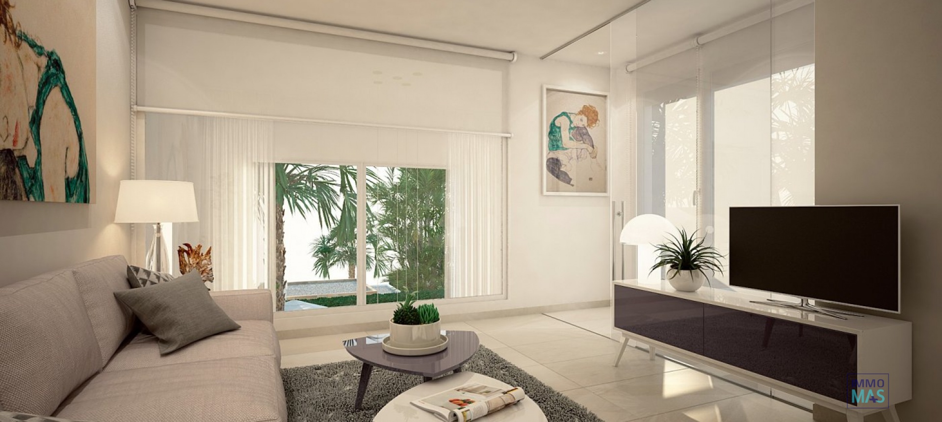 Obra nueva - Semidetached - Algorfa - La Finca Golf