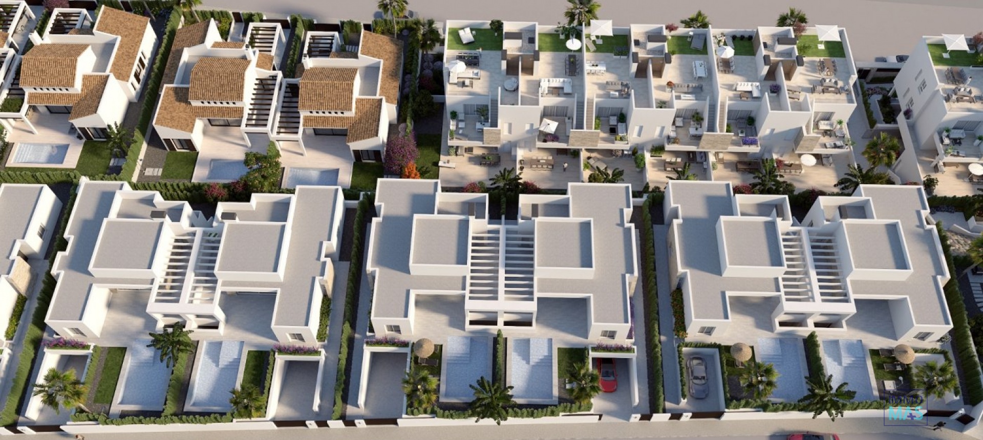 Obra nueva - Semidetached - Algorfa - La Finca Golf