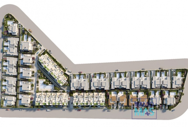 Obra nueva - Semidetached - Algorfa - La Finca Golf