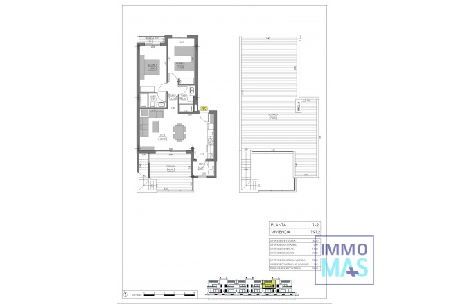 Obra nueva - Top Floor Bungalow - Algorfa - La Finca Golf
