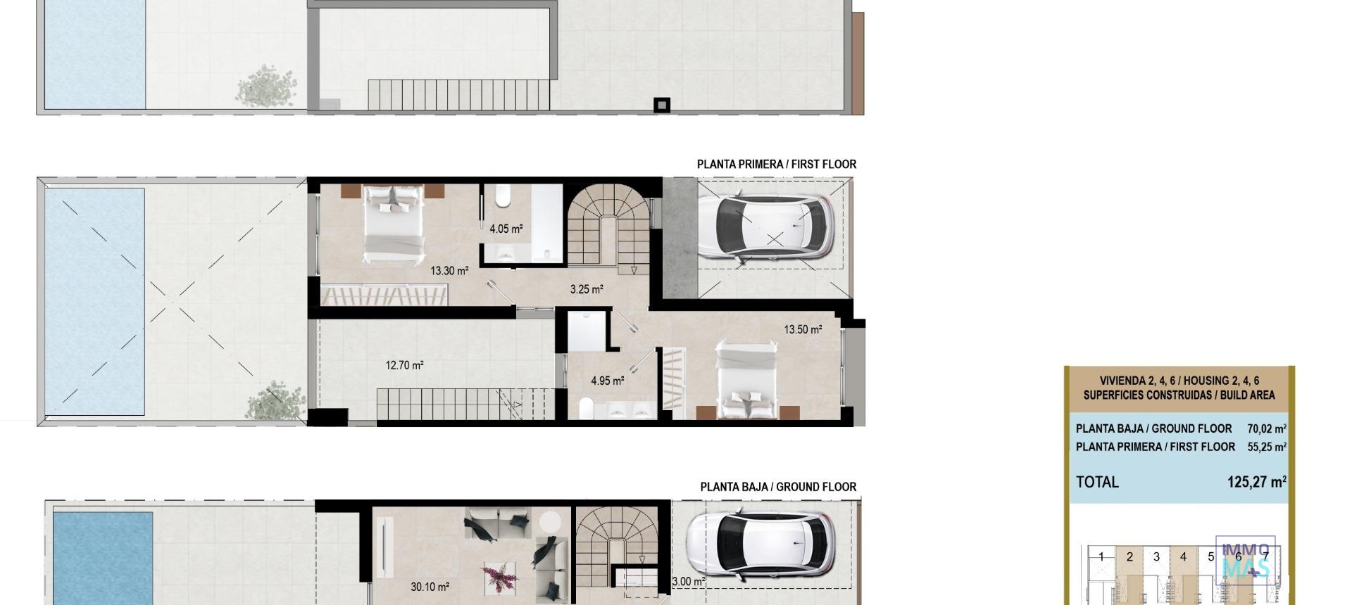 New Build - Townhouse - San Javier - pueblo