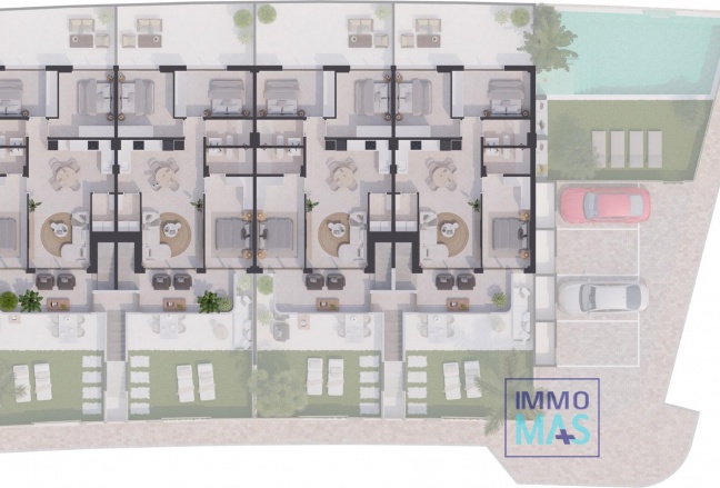 New Build - Top Floor Bungalow - San Pedro del Pinatar - Los Cuarteros