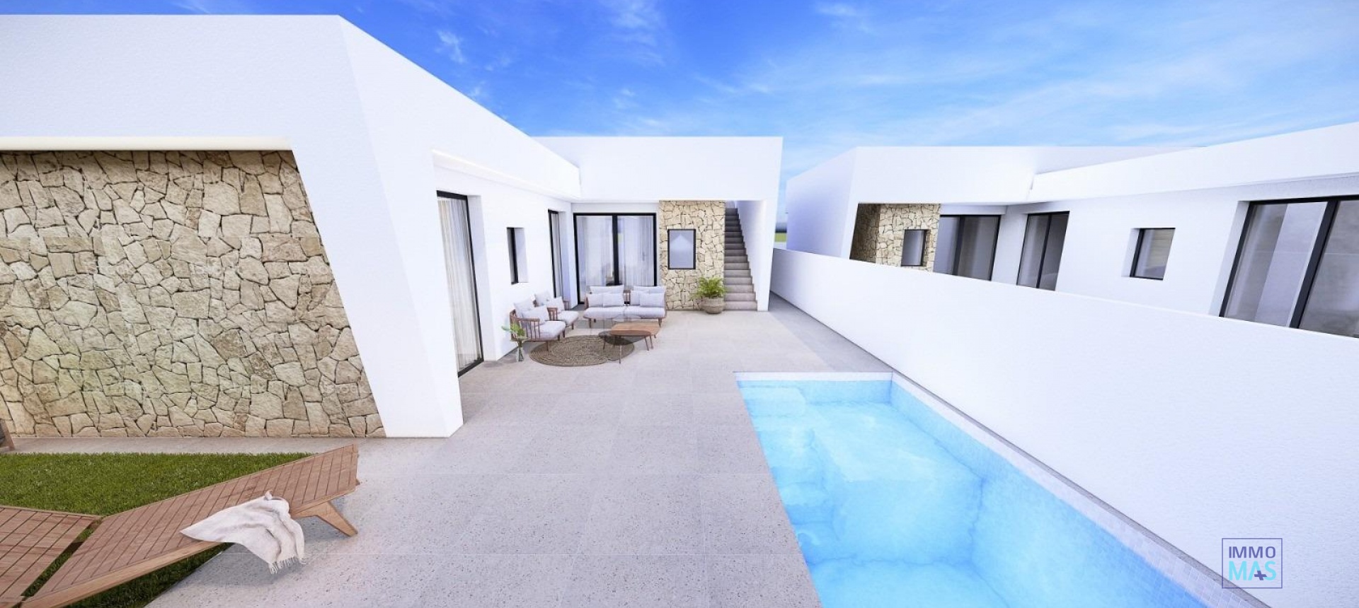 New Build - Semidetached - Torre Pacheco - Roldán