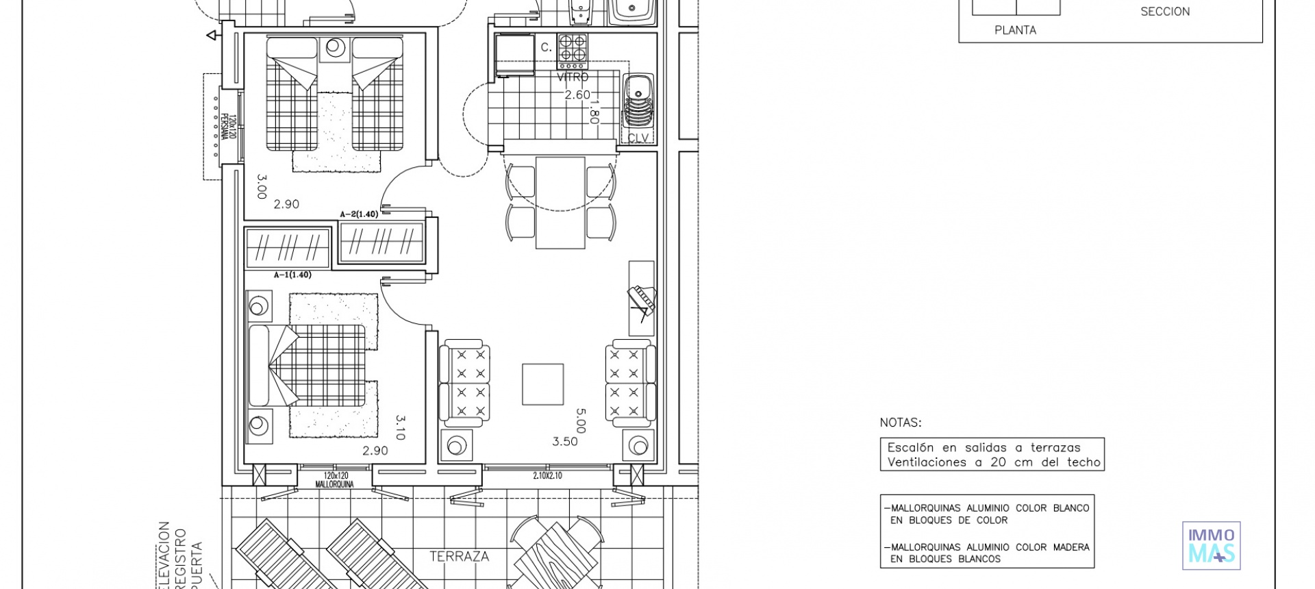 Resale - Apartment - Benitachell - Pueblo Panorama