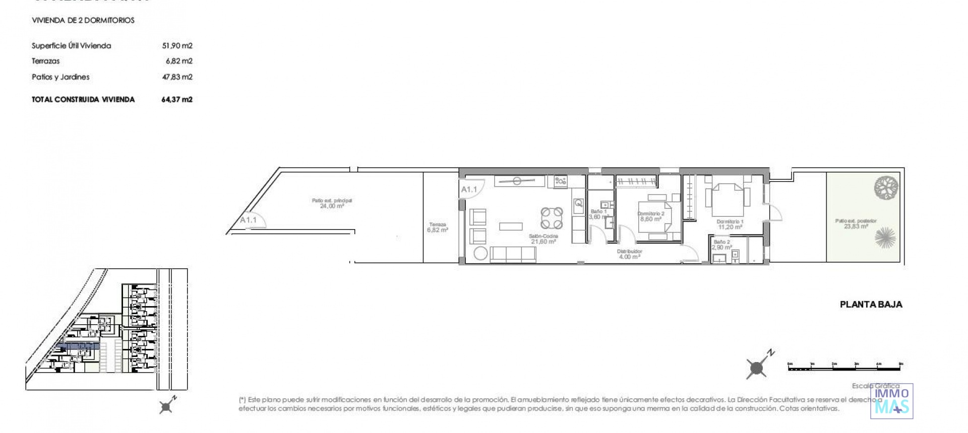 Nouvelle construction - Maison de ville - Puerto de Mazarron - Playa Negra