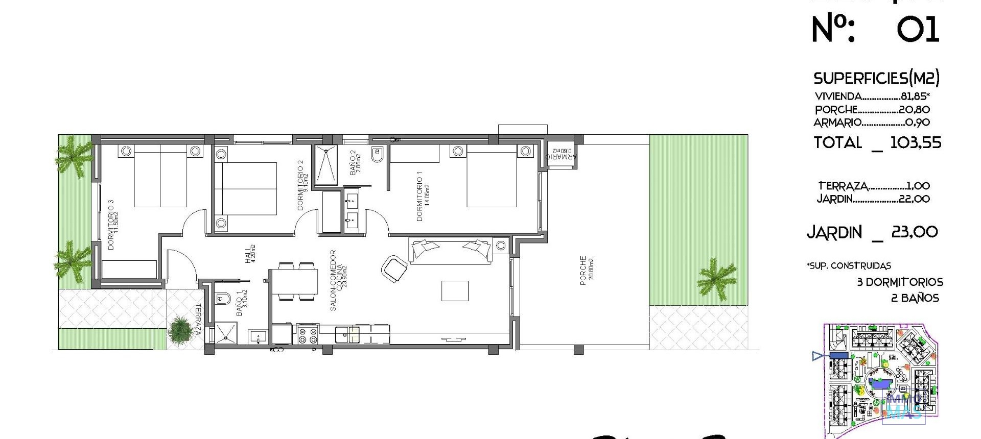 Nouvelle construction - Apartement - Guardamar del Segura - El Raso