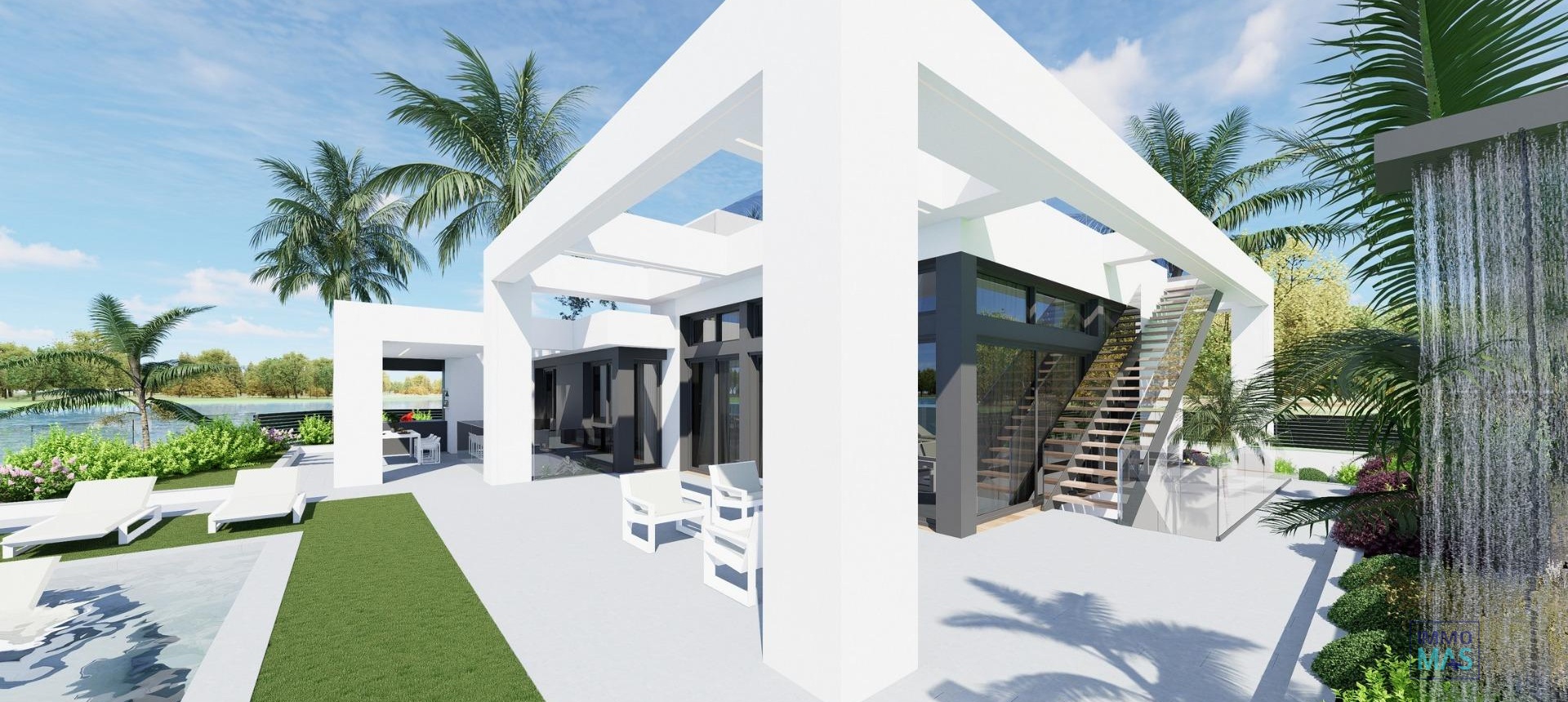 Obra nueva - Villa - Los Alcazares - Santa Rosalia Lake and Life Resort