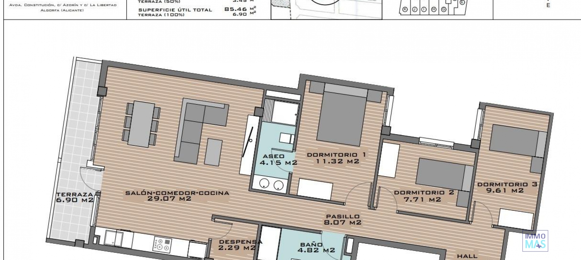 Obra nueva - Apartamento - Algorfa - Pueblo