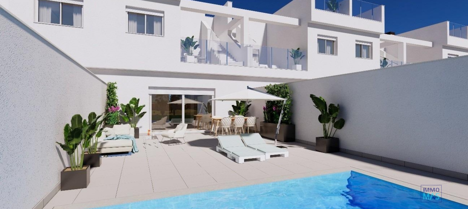 New Build - Townhouse - Los Alcazares - Serena Golf