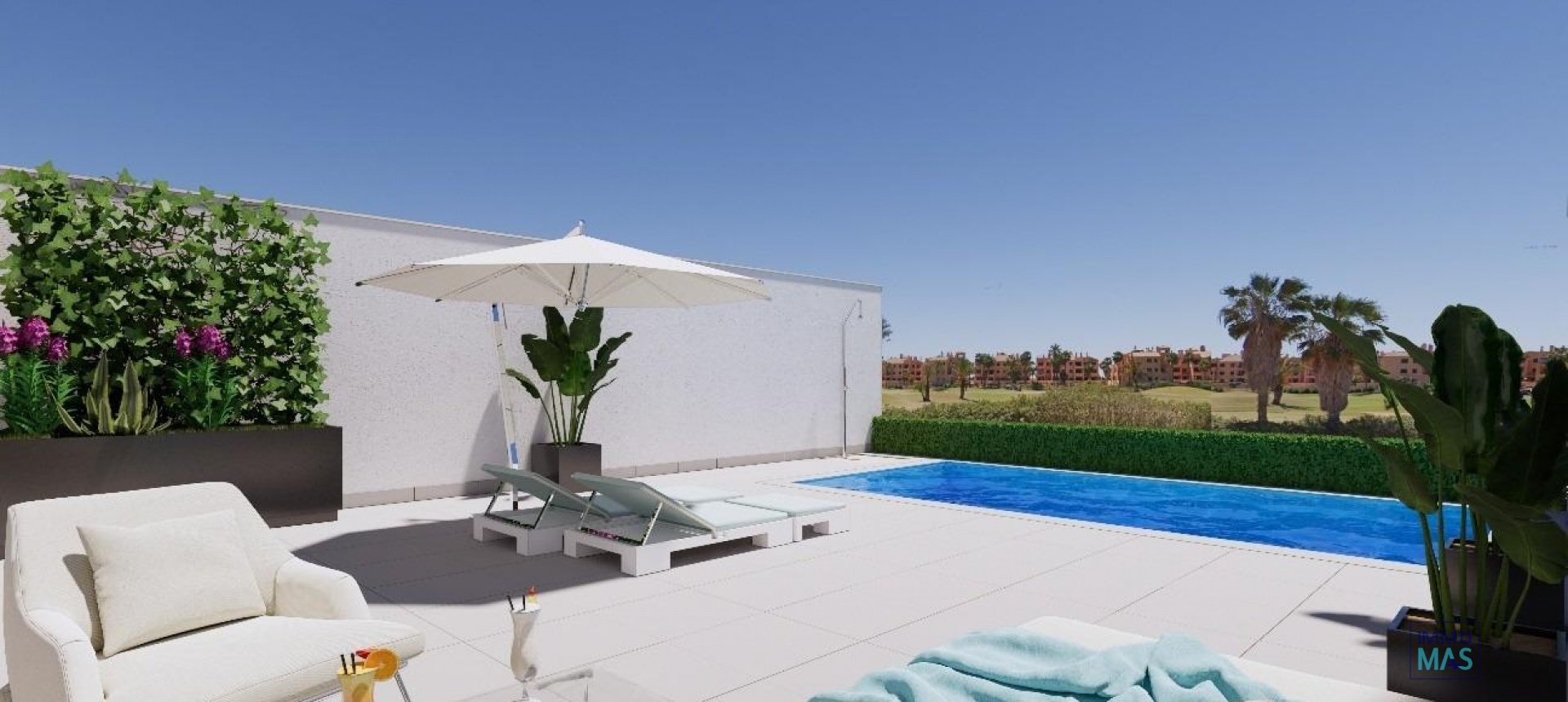 Obra nueva - Adosado - Los Alcazares - Serena Golf