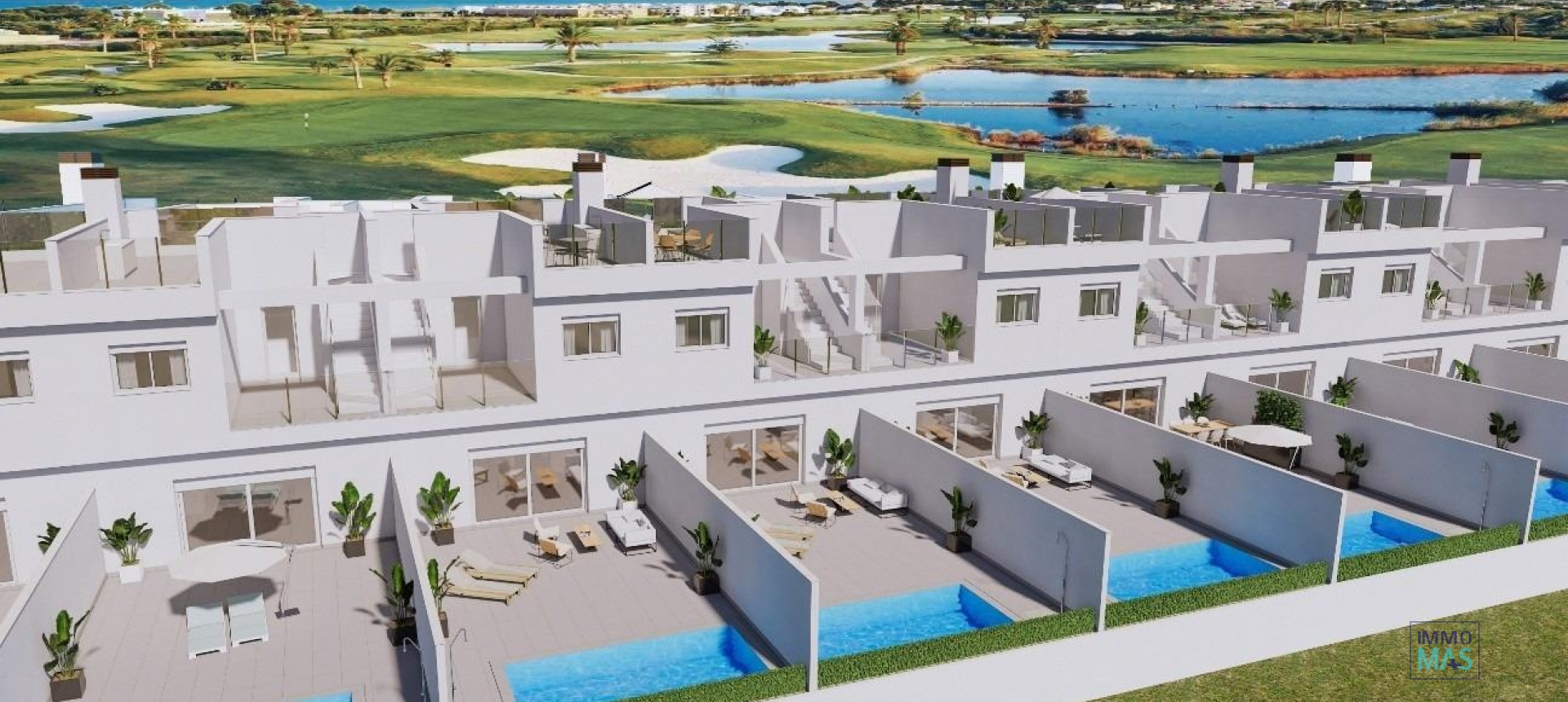 Obra nueva - Adosado - Los Alcazares - Serena Golf