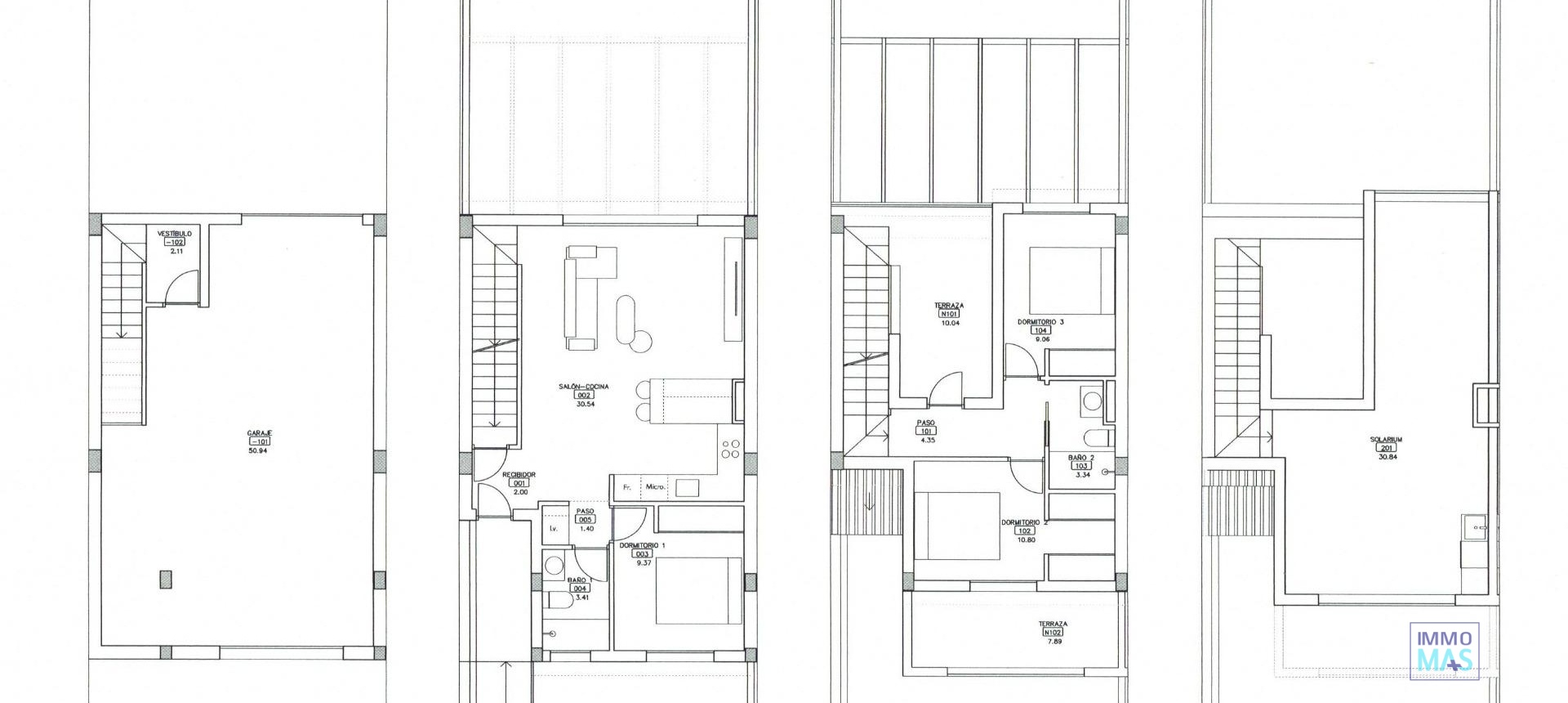 Obra nueva - Adosado - Los Alcazares - Serena Golf