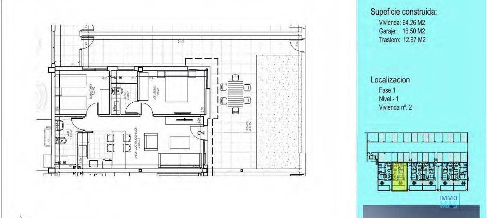 Nouvelle construction - Apartement - Vera - Vera Playa