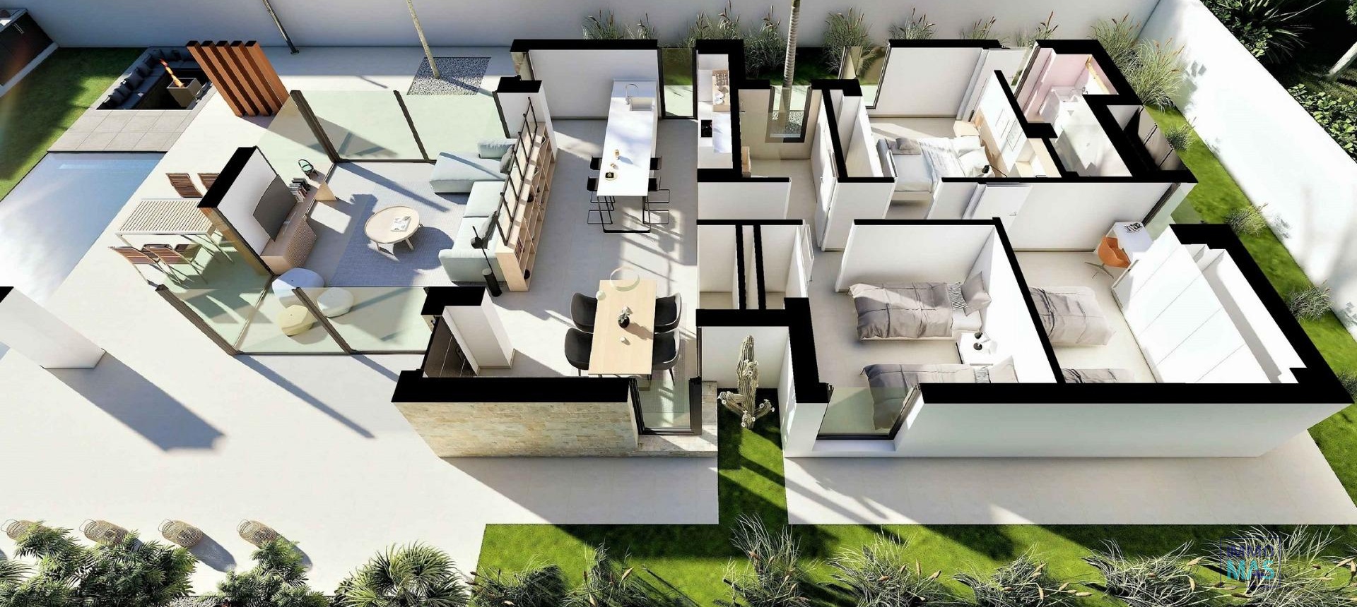 Nouvelle construction - Villa - San Fulgencio - El Oasis