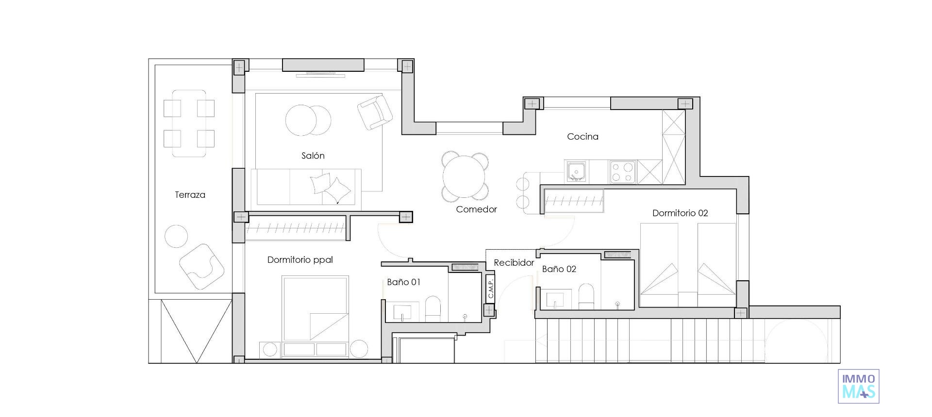 New Build - Apartment - Torre Pacheco - Santa Rosalia Lake And Life Resort