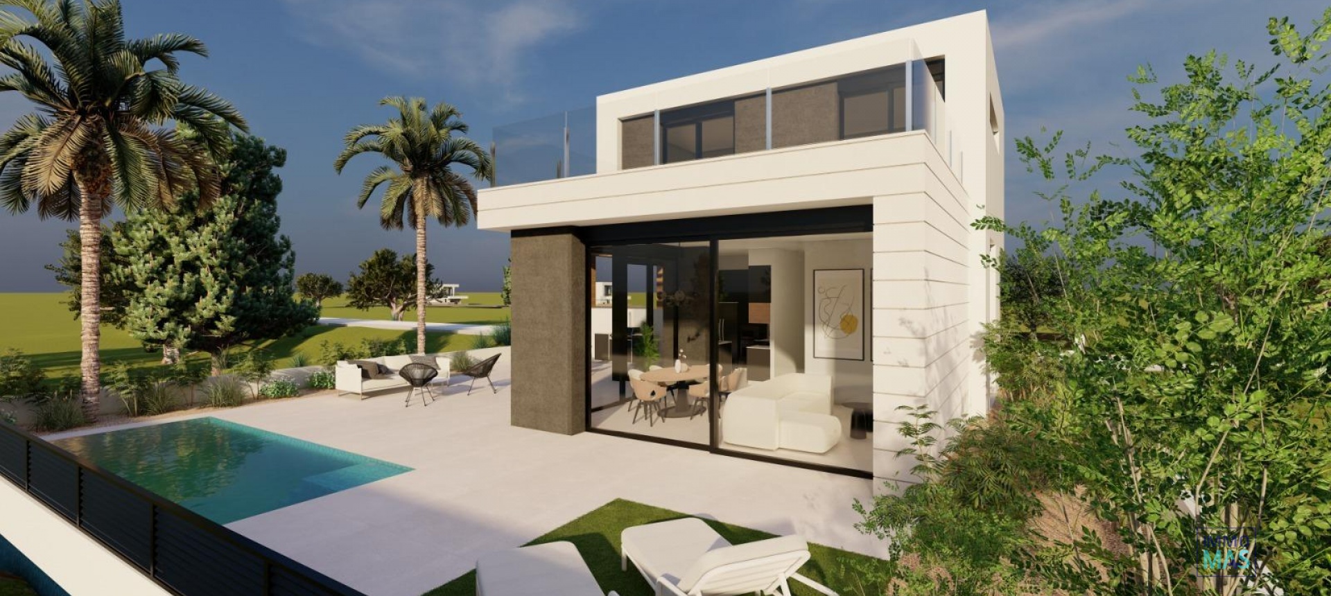 New Build - Villa - Pilar de la Horadada - Roda Golf