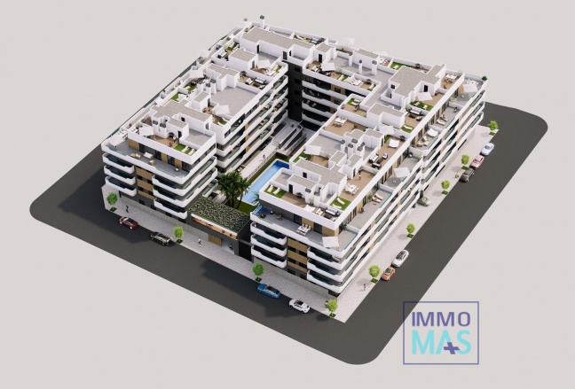New Build - Apartment - Santa Pola - Estacion de autobuses