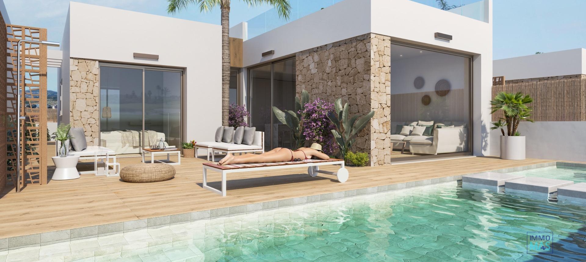 Obra nueva - Villa - Los Alcazares - Serena Golf