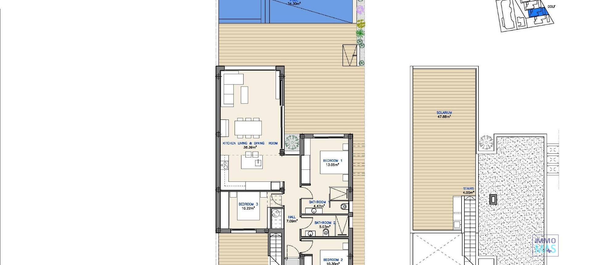 Obra nueva - Villa - Los Alcazares - Serena Golf