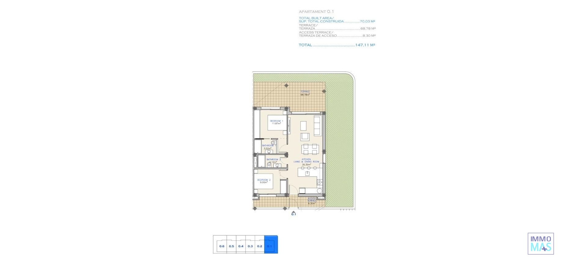 New Build - Apartment - Los Alcazares - Serena Golf