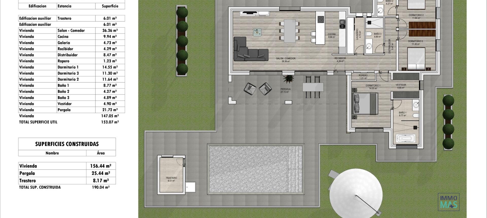 New Build - Villa - Aspe - Poligono 19