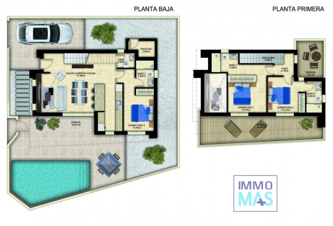 Obra nueva - Villa - Benijofar - Polideportivo